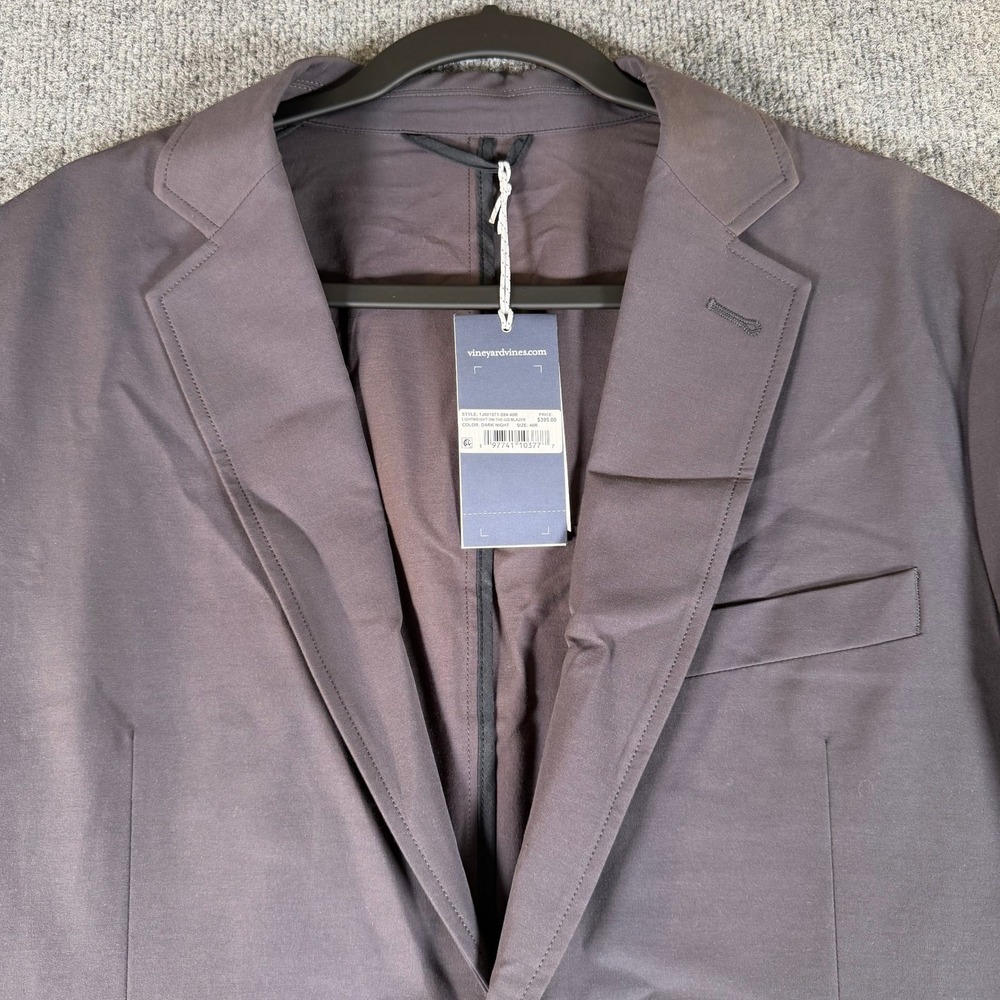 Vineyard Vines OTG Lightweight On-The-Go Blazer Dark Night 40R 1J001071‎ NEW